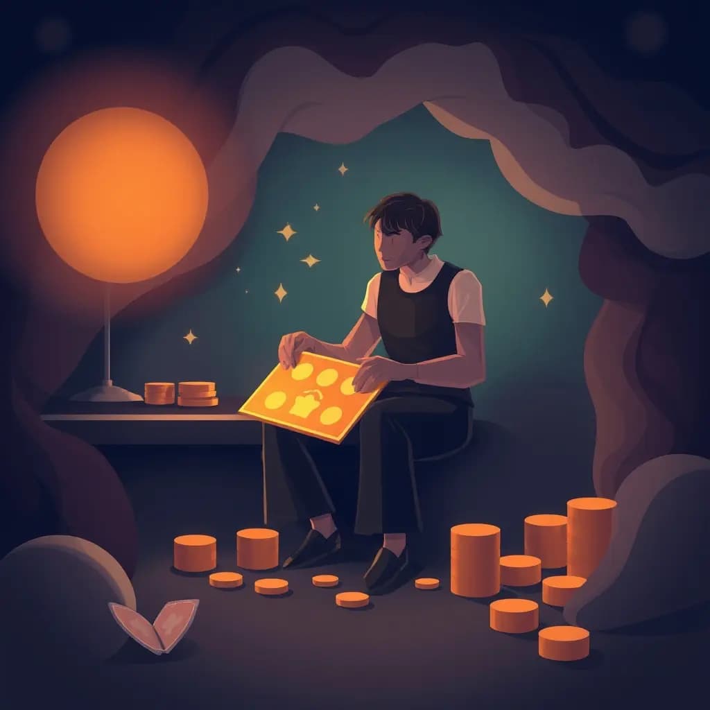 Dream illustration: Winning on a Scratch Card