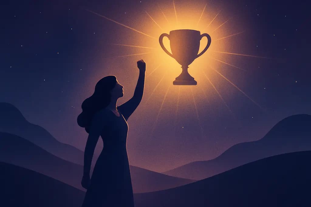 Dream illustration: Winning