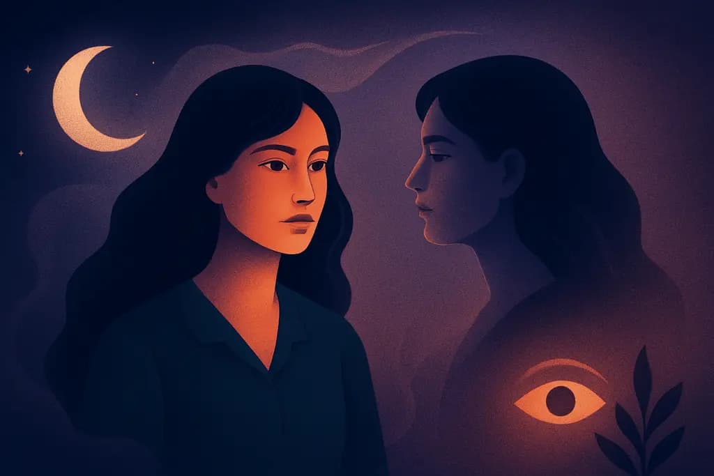 Dream illustration: Your doppelgänger