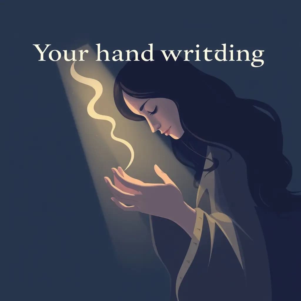 Dream illustration: Your handwriting changing