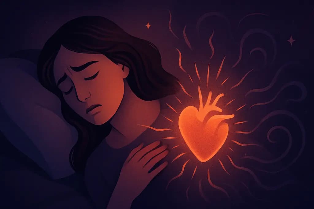 Dream illustration: Your heart racing uncontrollably