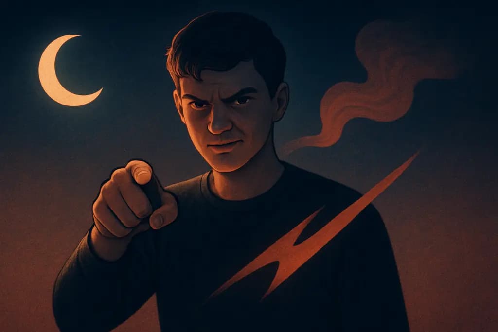 Dream illustration: Your high school bully