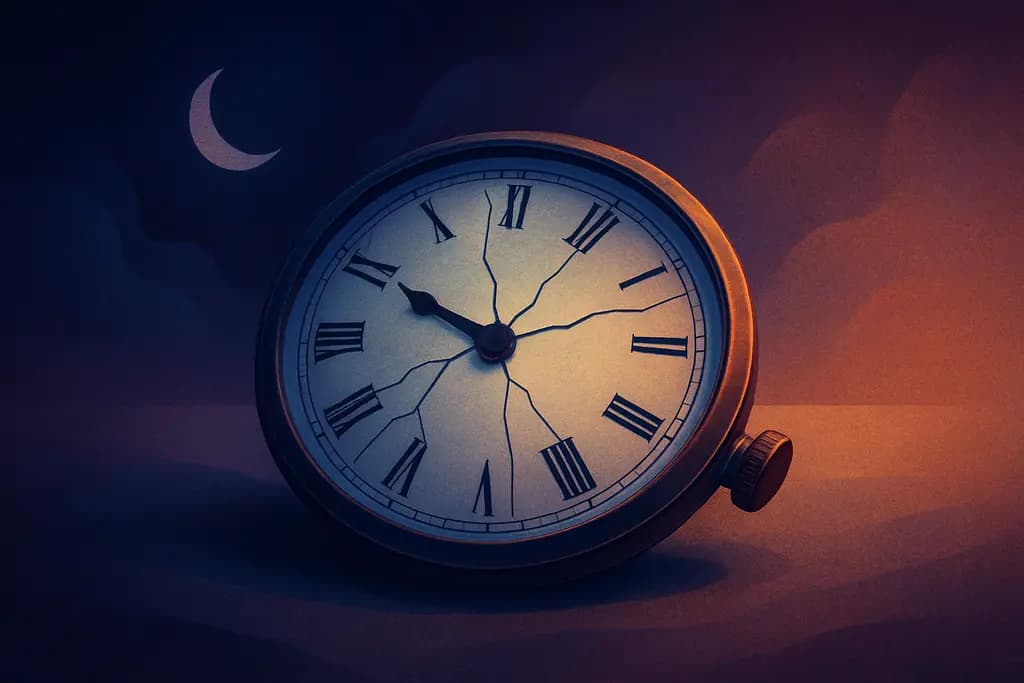 Dream illustration: A Broken Watch That Won't Tick