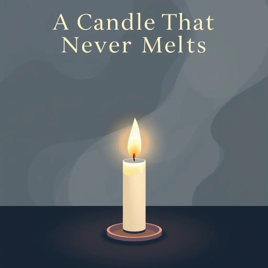 Dream illustration: A Candle That Never Melts