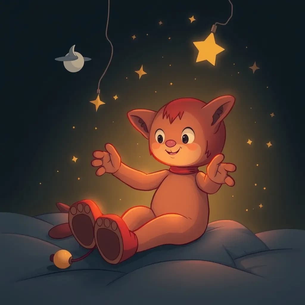 Dream illustration: A childhood toy coming to life