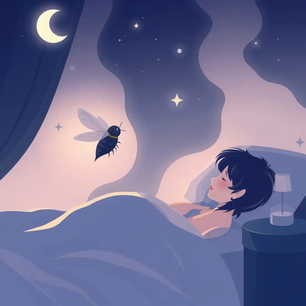 Dream illustration: A constant buzzing sound you can't locate