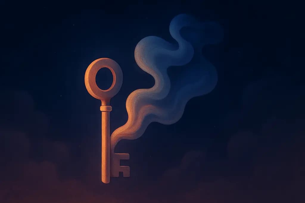 Dream illustration: A key that changes shape