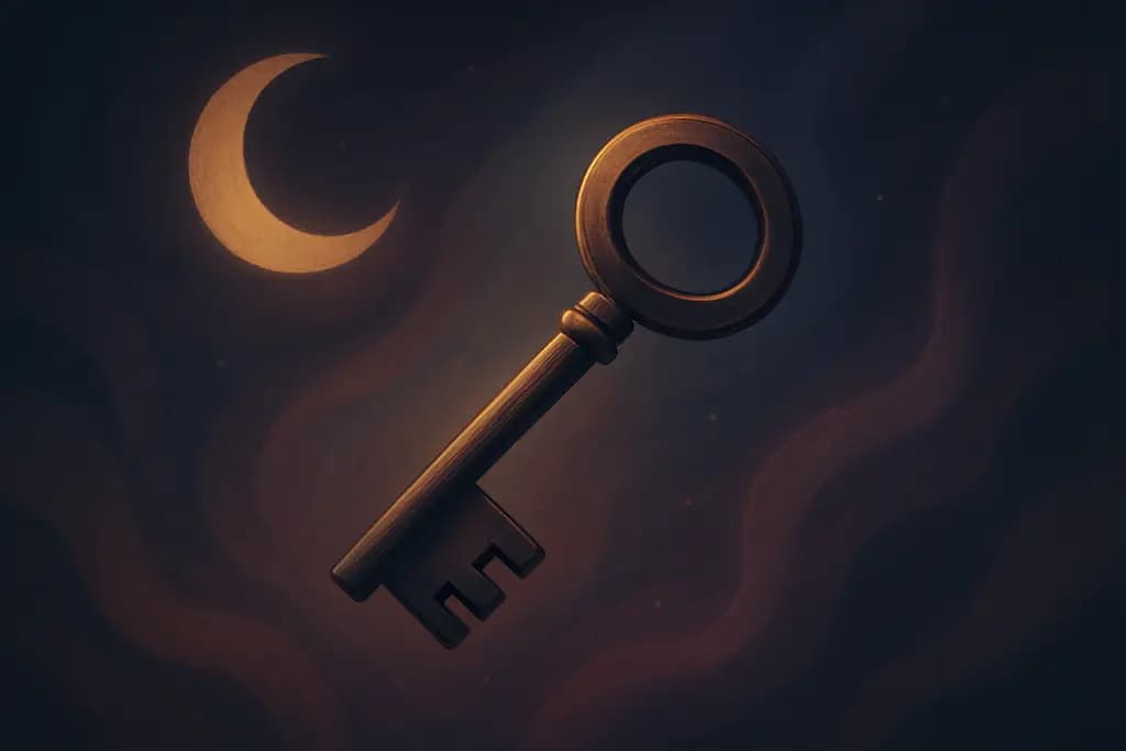 Dream illustration: A Key That Fits No Lock
