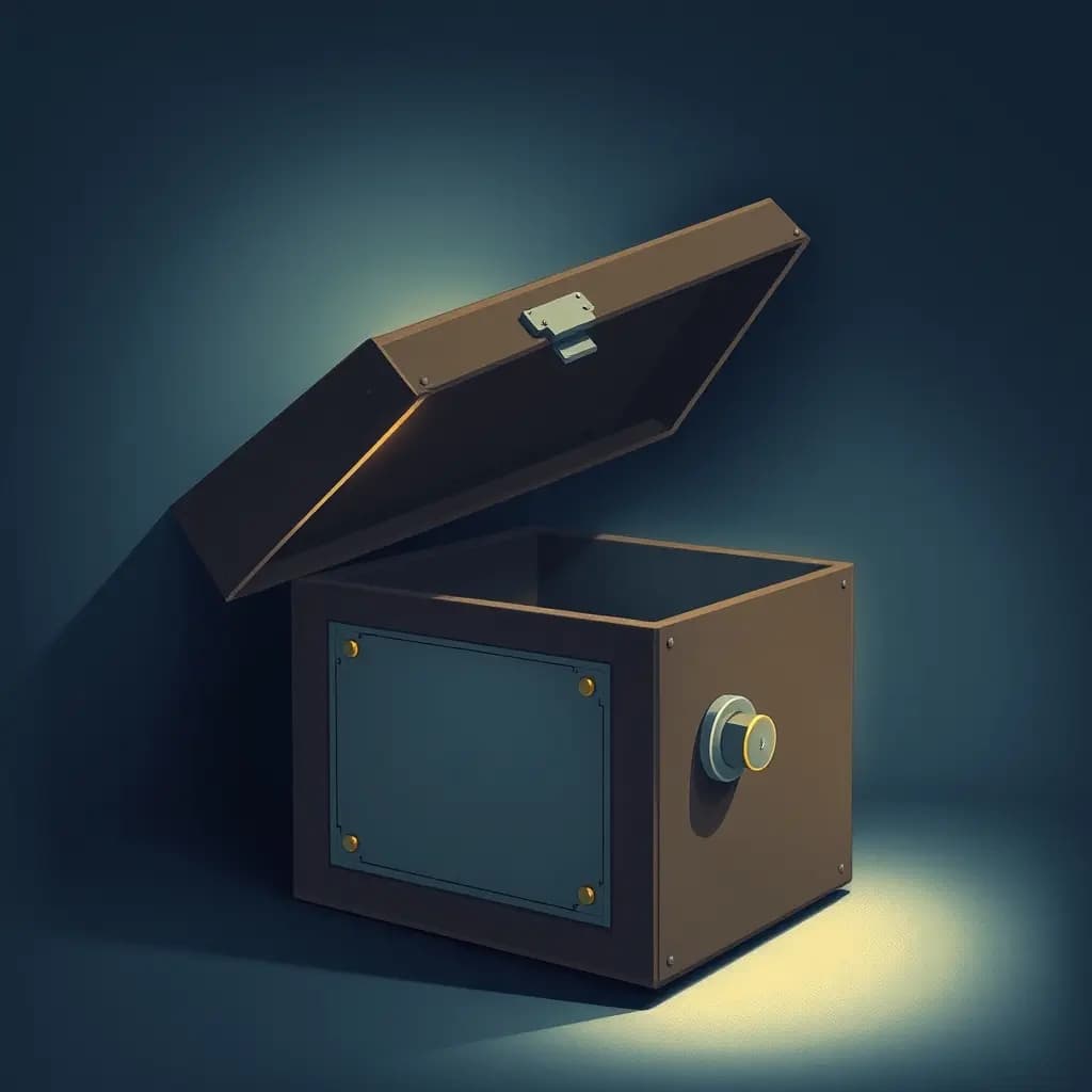 Dream illustration: A locked box that hums