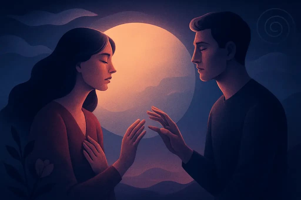 Dream illustration: A long‑lost lover returns