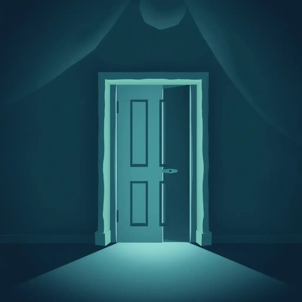 Dream illustration: A Small Door That Only You Can Fit Through