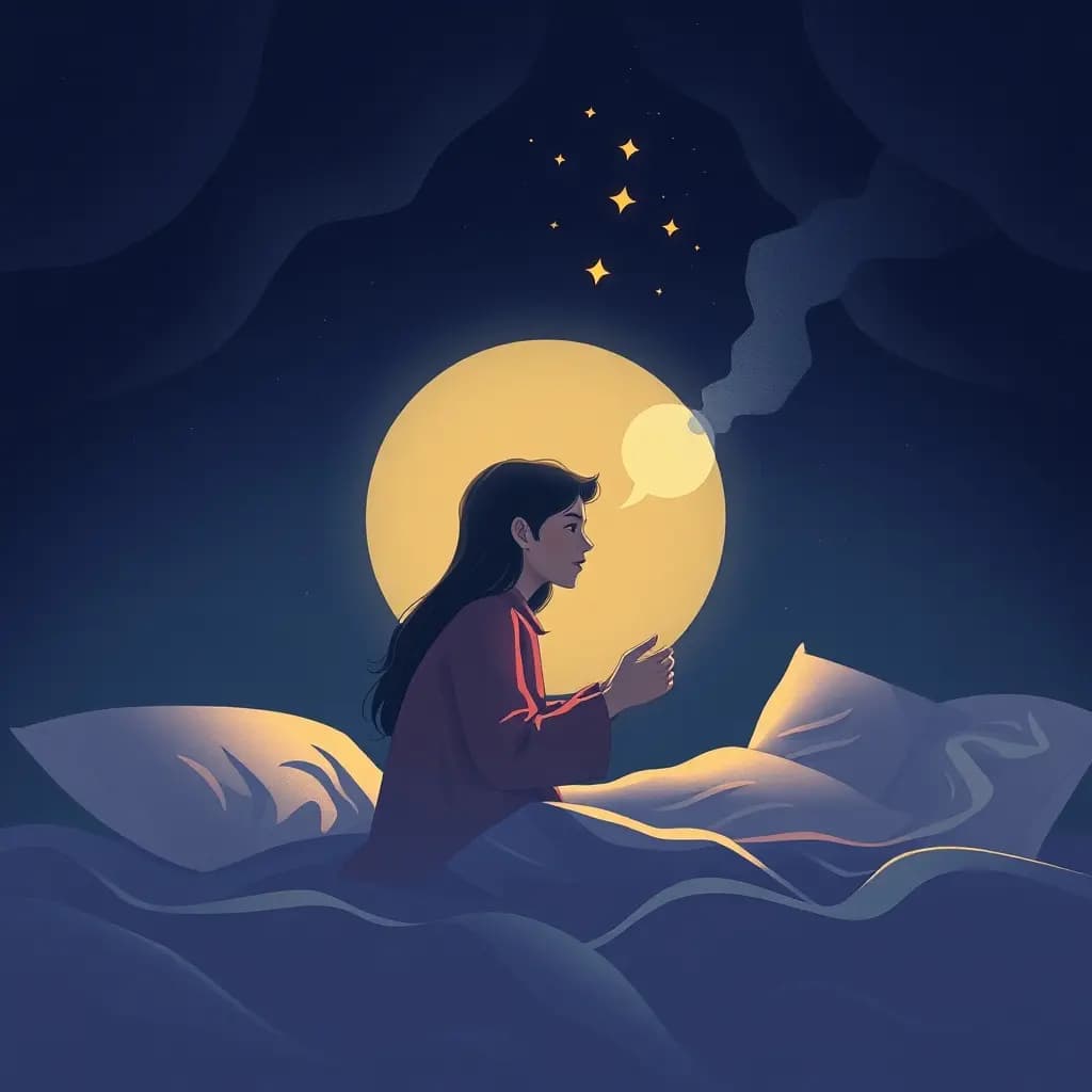 Dream illustration: A stranger speaking and you suddenly understand their language