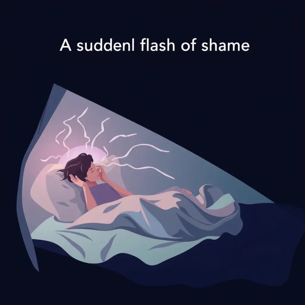 Dream illustration: A sudden flash of shame