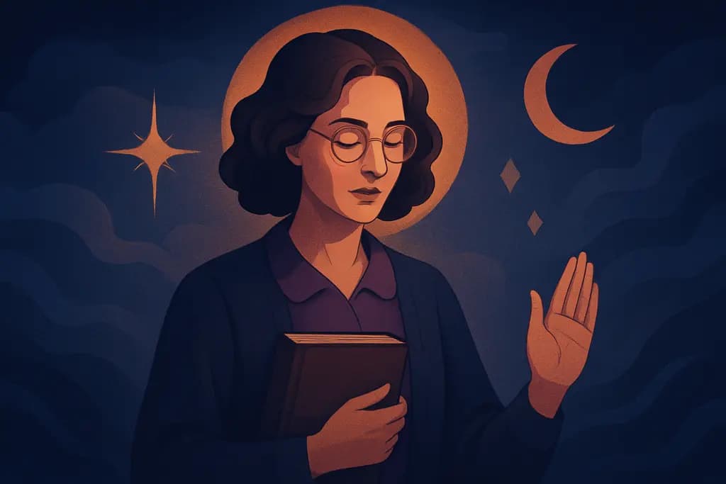 Dream illustration: A teacher from your past appears