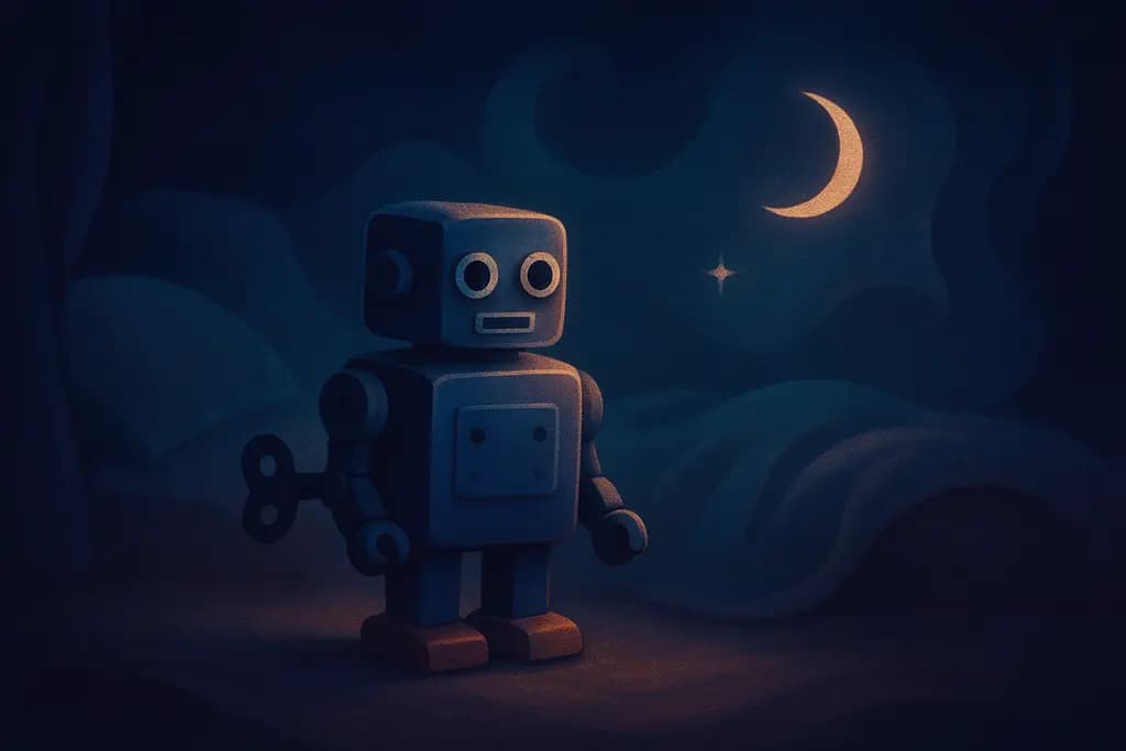 Dream illustration: A toy that moves on its own
