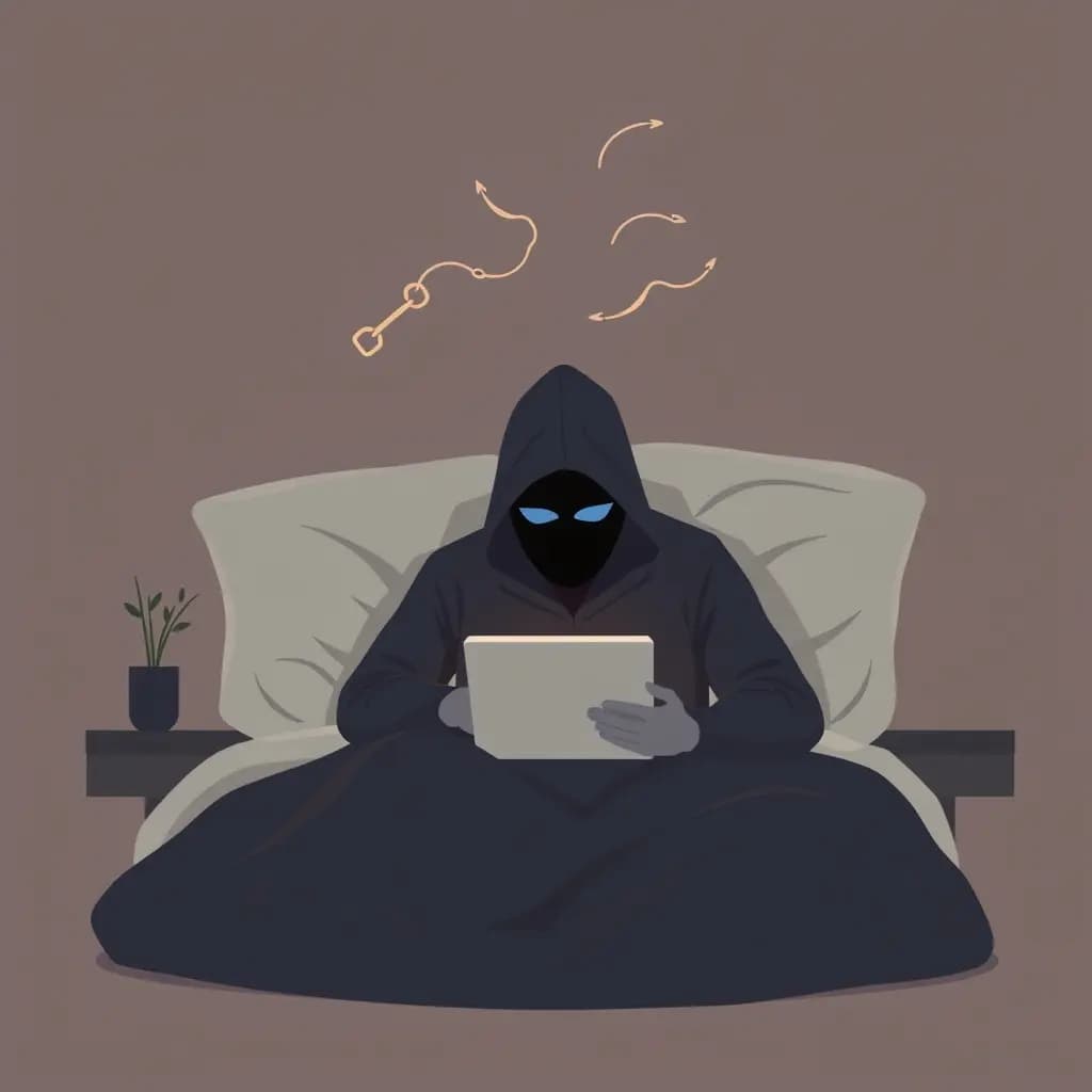 Dream illustration: Account hacked in dream