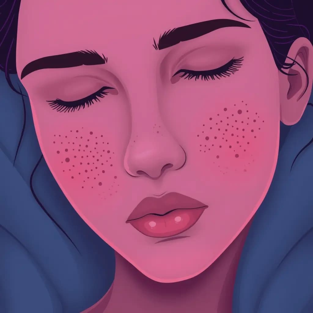 Dream illustration: Acne