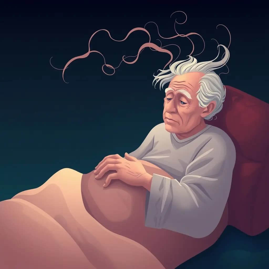 Dream illustration: Aging rapidly