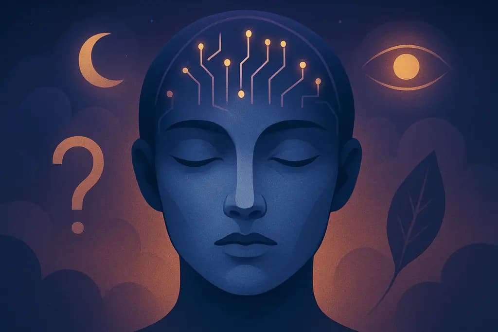 Dream illustration: AI Generated Face