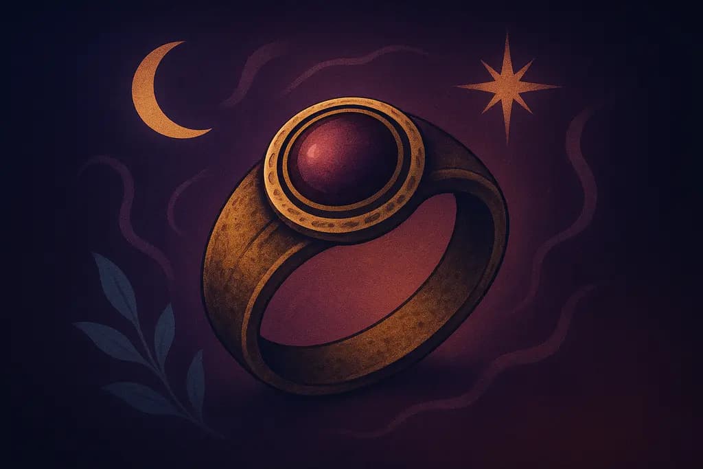Dream illustration: Ancient ring
