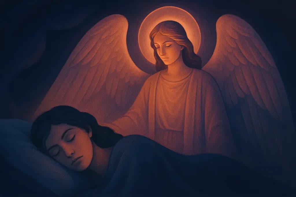 Dream illustration: Angel Appearing