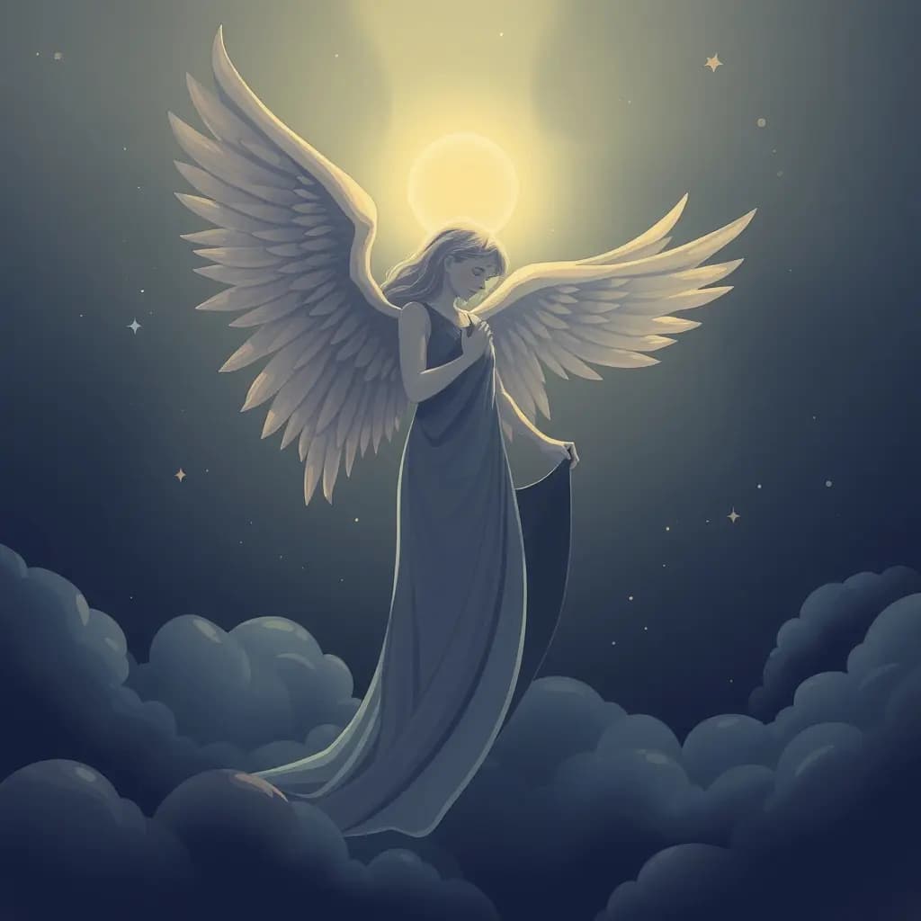 Dream illustration: Angelic Figure Appears
