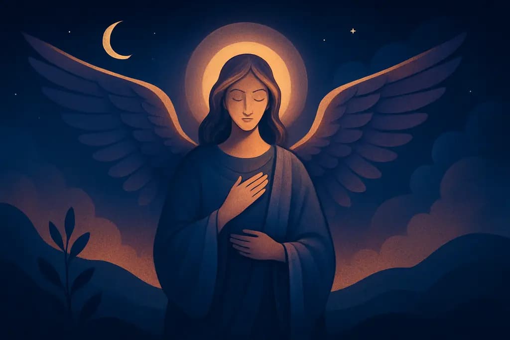 Dream illustration: Angelic presence