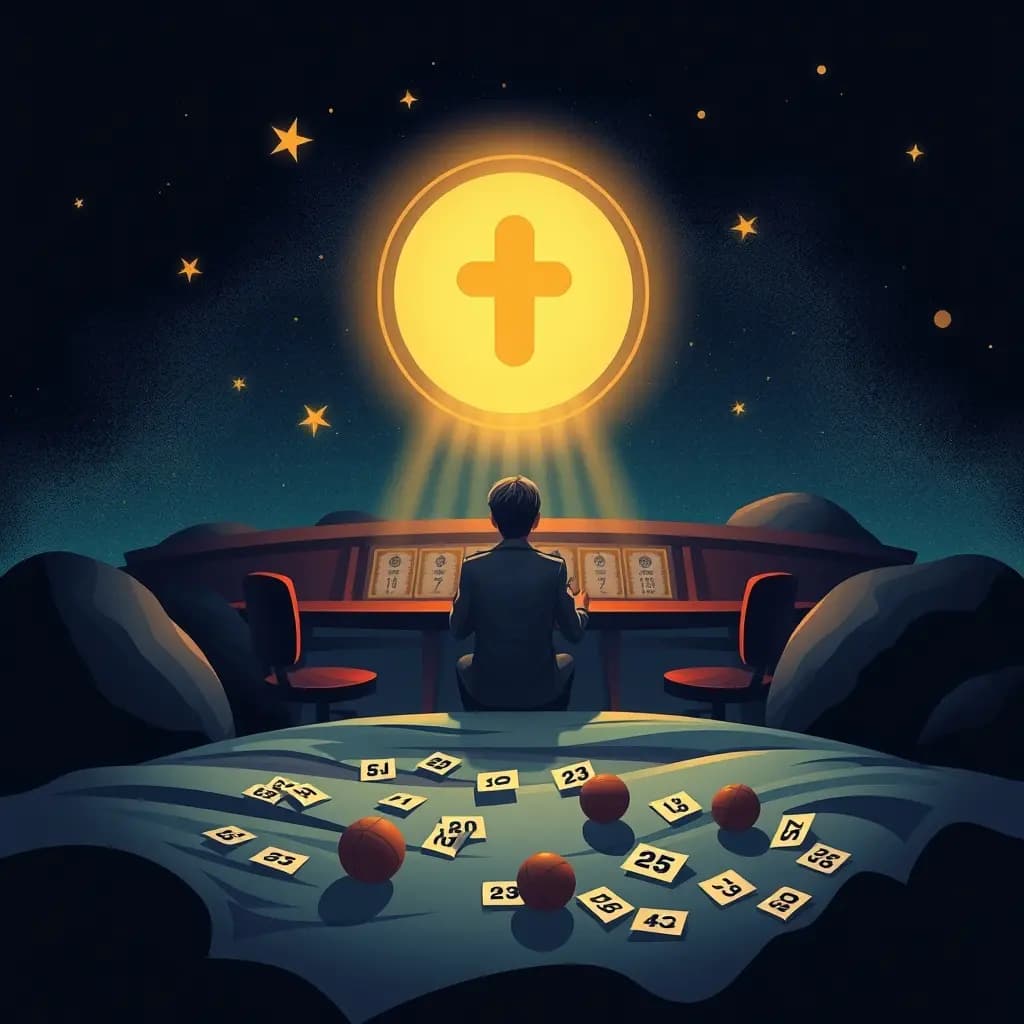 Dream illustration: Being an Anonymous Lottery Winner