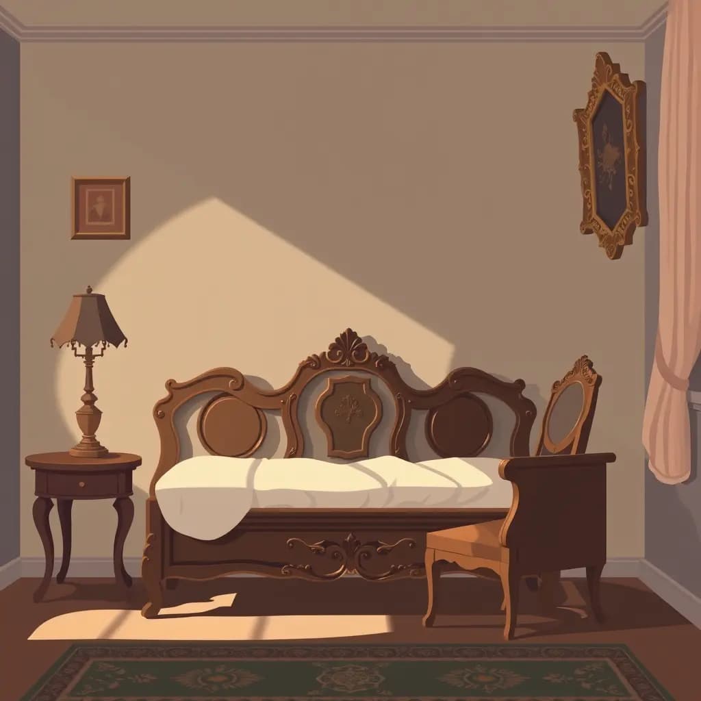 Dream illustration: Antique furniture