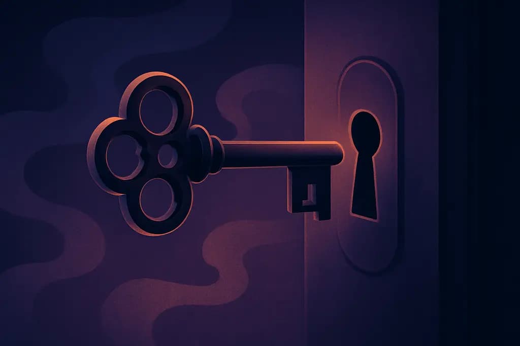 Dream illustration: Antique key that won't fit