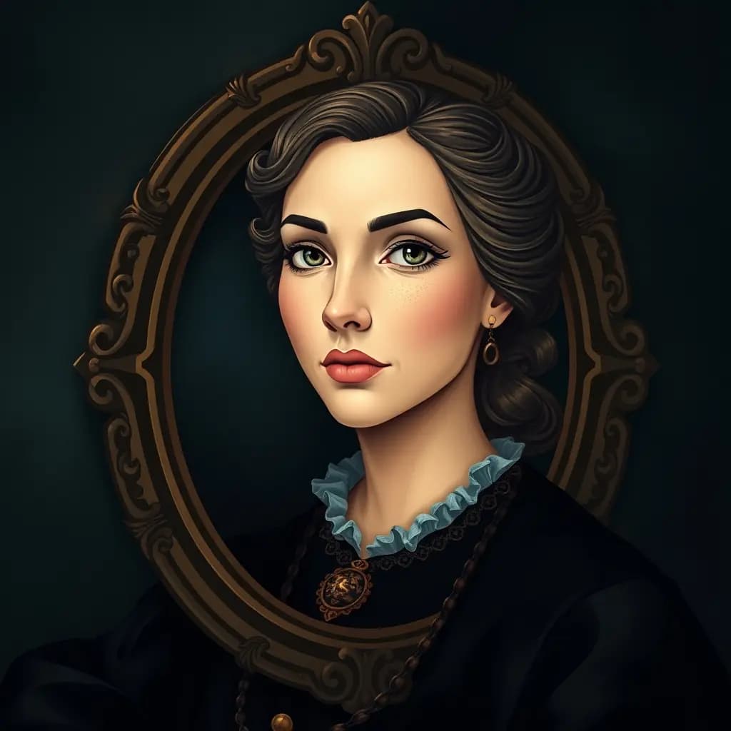 Dream illustration: Antique Portrait with Your Face