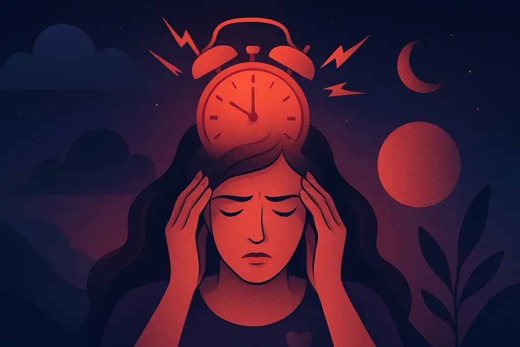 Dream illustration: Anxiety and panic