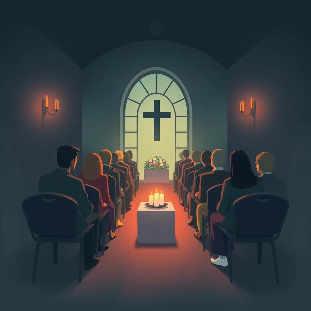 Dream illustration: Attending your funeral alive