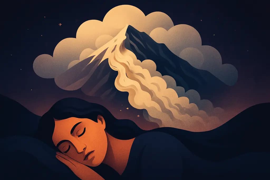 Dream illustration: Avalanche
