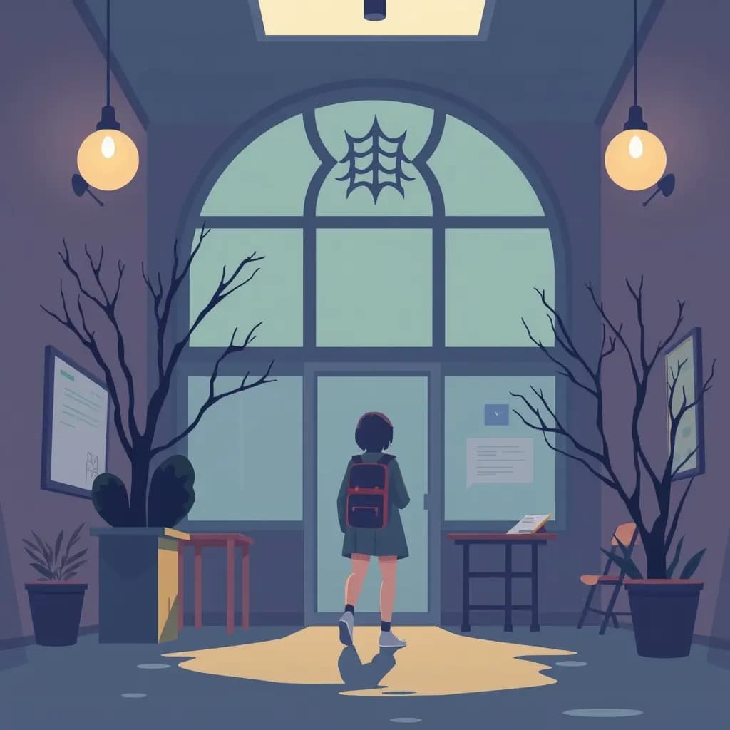 Dream illustration: Back at school as a student