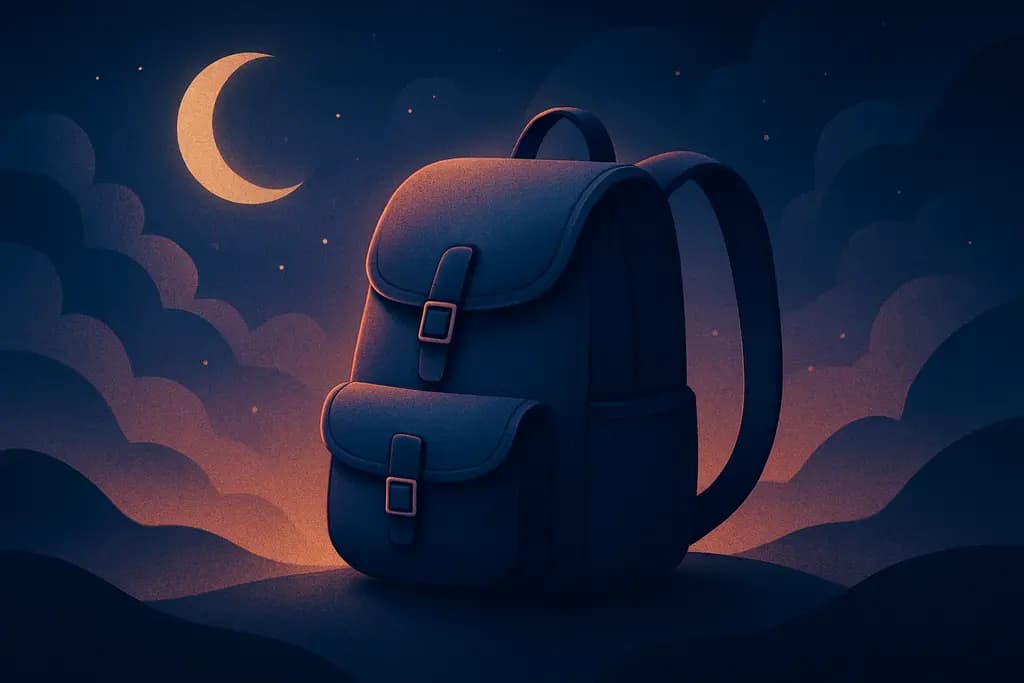 Dream illustration: Backpacks