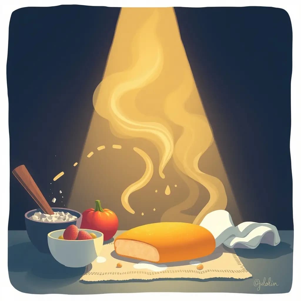 Dream illustration: Baking without a recipe
