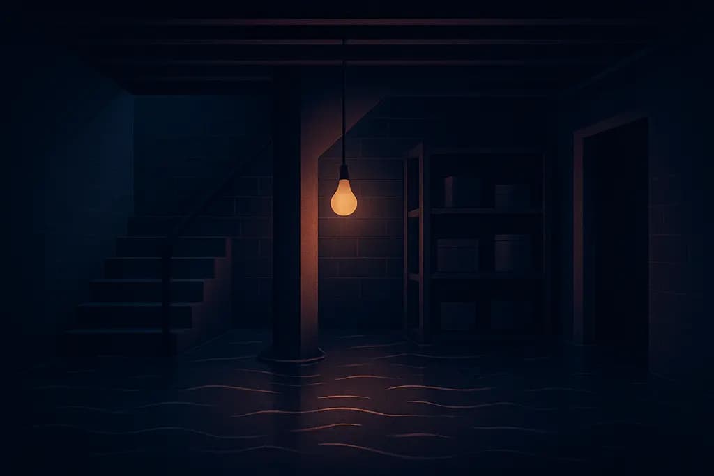 Dream illustration: Basement