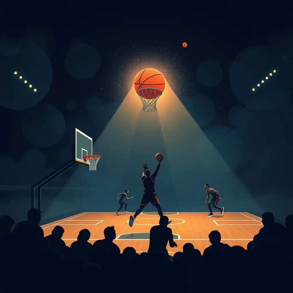 Dream illustration: Basketball Game