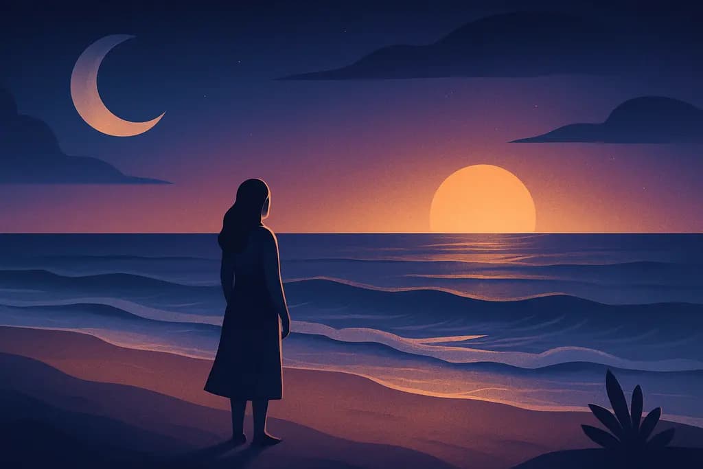 Dream illustration: Beach