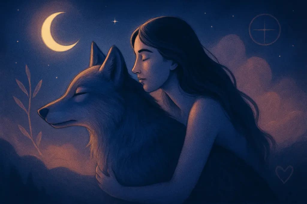 Dream illustration: Becoming an Animal