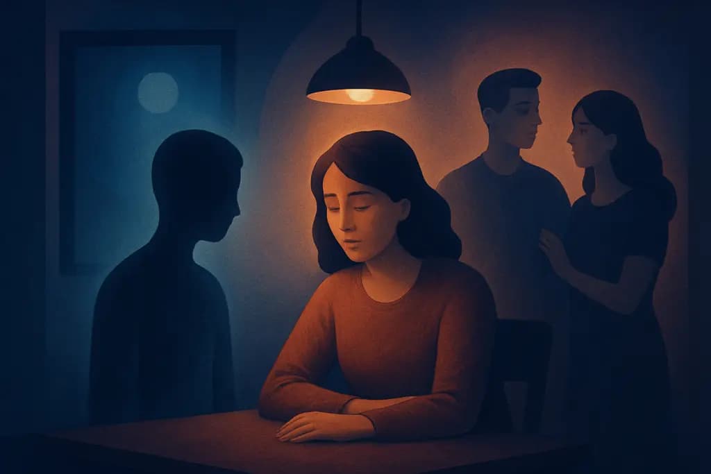Dream illustration: Becoming invisible to a family member but visible to others