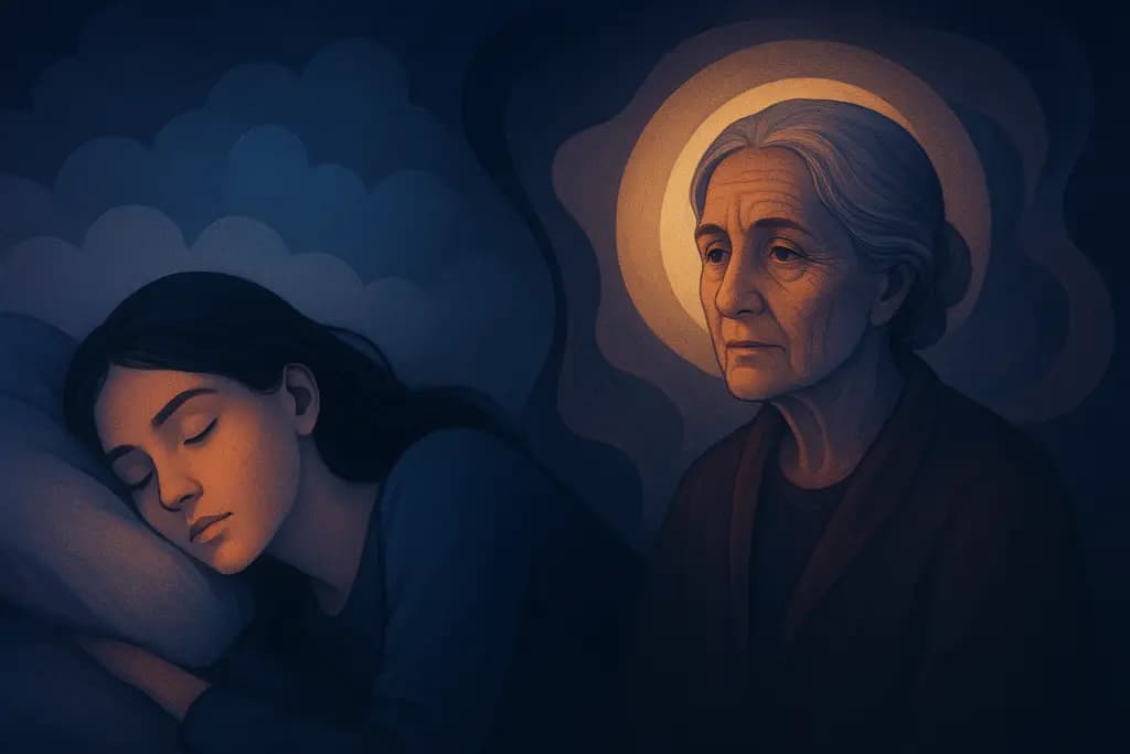 Dream illustration: Being a noticeably different age (older or younger)