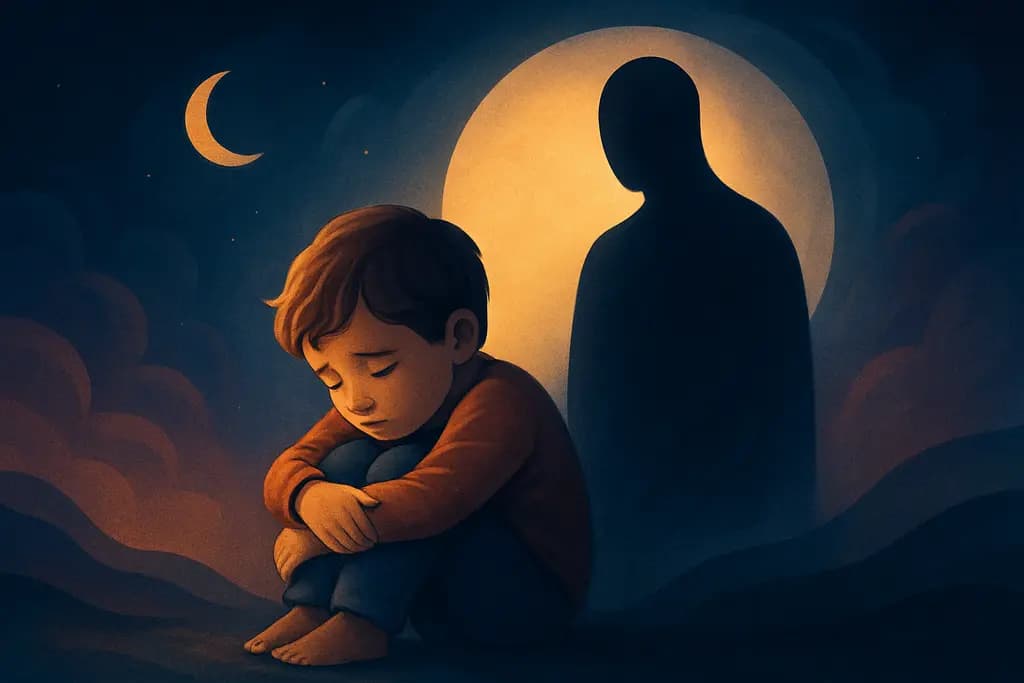 Dream illustration: being abandoned as a child dream meaning