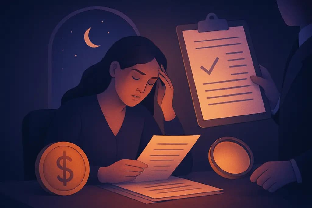 Dream illustration: Being Audited