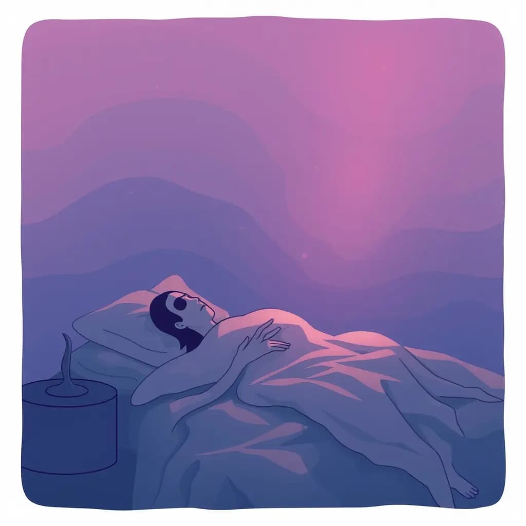 Dream illustration: Being aware yet motionless