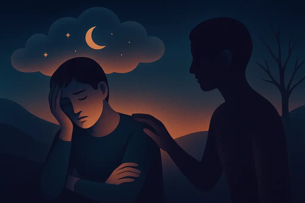 Dream illustration: Being betrayed by a friend