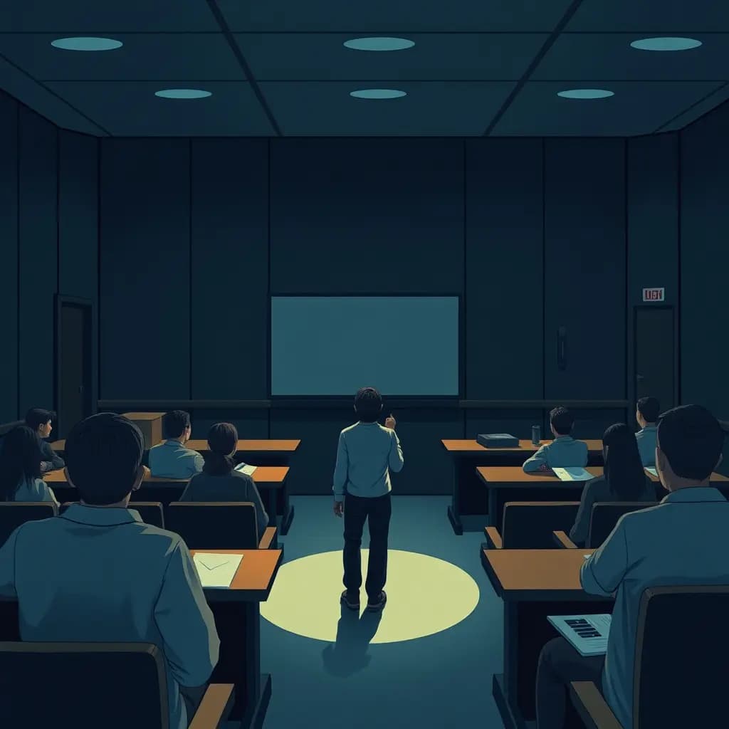 Dream illustration: Being called to answer alone