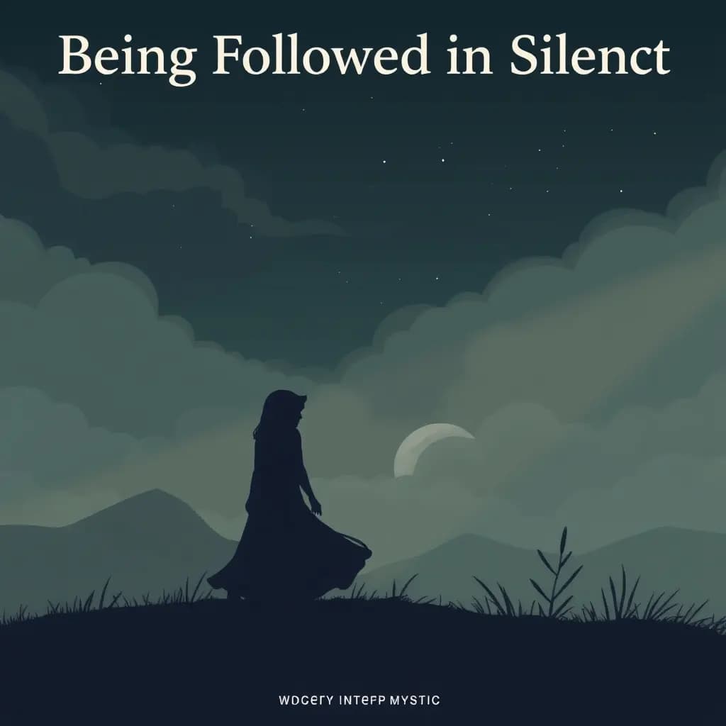 Dream illustration: Being Followed in Silence