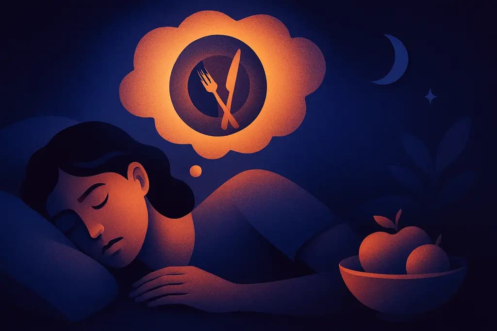 Dream illustration: being hungry in a dream meaning